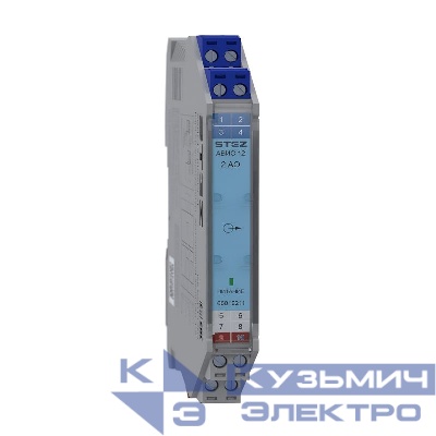 Барьер искрозащиты разделительный преобразователь выходных аналоговых сигналов АВИС12-IDS-2I-2I СТЭЗ 65012211