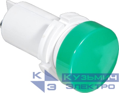 Лампа светодиодная СКЛ-14Б-Л-2-75-П плоский излучатель 75В 50Гц/пост. диаметр посадочного отверстия 22мм УХЛ2.1 зел. Реле и Автоматика A8021-79688820