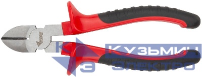 Бокорезы "Оптима" 180мм двухцветные обрезиненные ручки полированная сталь КУРС 47552