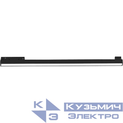 Светильник светодиодный трековый MGN302 MattLine 24Вт 4000К 1920лм 110град. низковольтный черн. FERON 41942