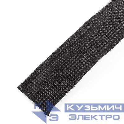Оплетка кабельная XN-50 40-80мм черн. (уп.50м) Fortisflex 106112