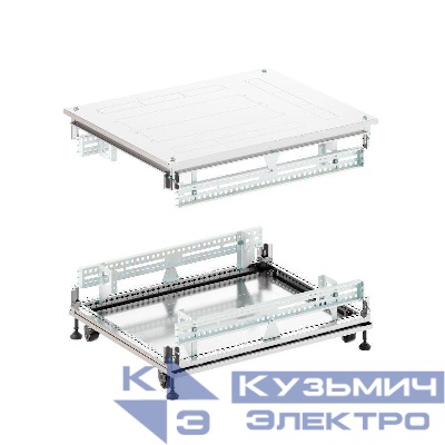Крыша основание преперфорированные IT-CQE 800х600 RAL7035 DKC RGIT806F