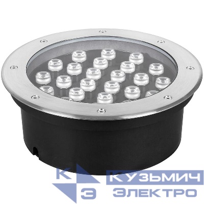 Светильник SP2708 24Вт 2700К IP67 250хH90мм 24LED тротуарный FERON 32136
