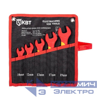 Набор диэлектрических однорожковых ключей НИК-Р-05 КВТ 105669