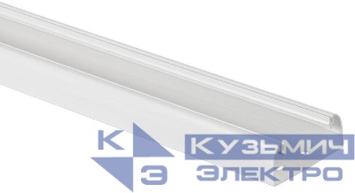 Кабель-канал 80х35 L2000 пластик без крышки бел. ИЭК Leg 010411