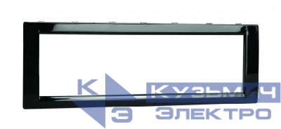 Рамка 6мод. универс. черн. DKC F00015B