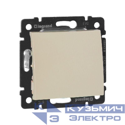 Выключатель 1-кл. СП Valena 10А IP31 250В механизм сл. кость IEK 774301