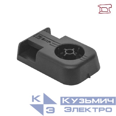 Площадка под стяжку для прямого монтажа черн. (уп.100шт) PROxima EKF pdm-b