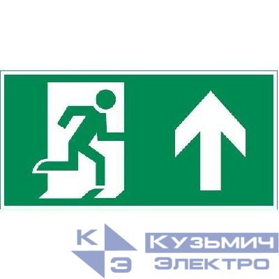 Знак Vault SST "Выход вверх" 200х400мм VARTON V4-EM-00.2040.ADV-0006