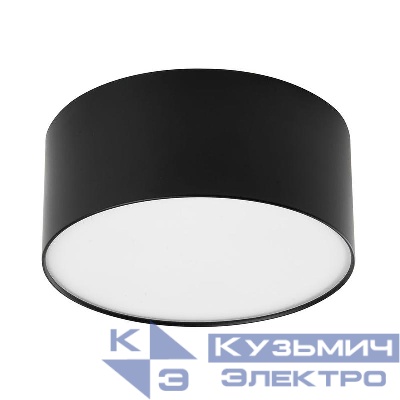 Светильник AL200 Simple matte 20Вт 4000К 1400лм накладной со светодиодами черн. FERON 48077
