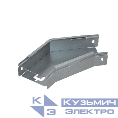 Угол для лотка горизонтальный 45град. 100х50 сталь 0.8мм "ПЛЮС" GLplus45-50-100 КМ PL0448