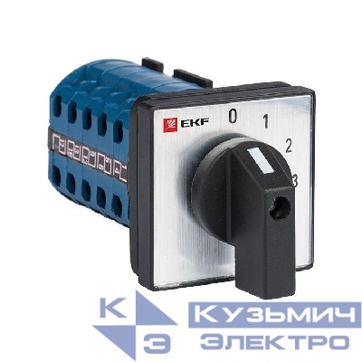 Переключатель кулачковый ПК-1-103 3п 10А "0-1-2-3" EKF pk-1-103-10
