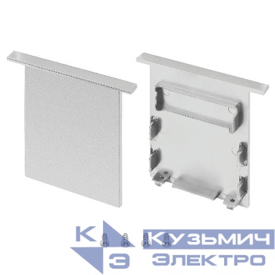 Заглушка SL-LINIA52-3L-F-LOW глухая пластик (комплект) Arlight 044707