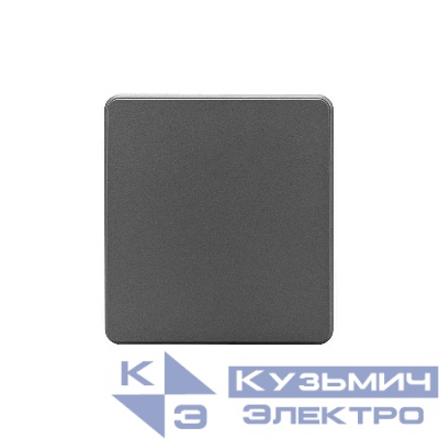 Выключатель проходной (переключатель) 1-кл. СП ROUND MIELE 10А титан Kranz KR-78-0708-2