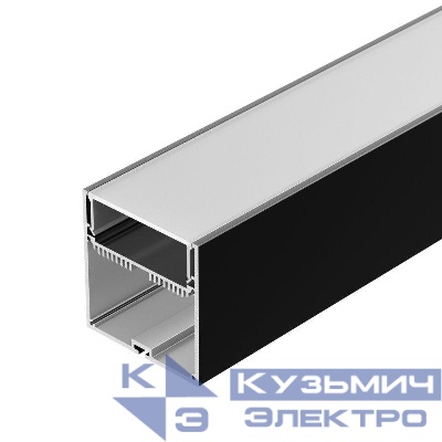 Профиль SL-LINE-7477-2500 BLACK+OPAL с экраном алюм. Arlight 027991