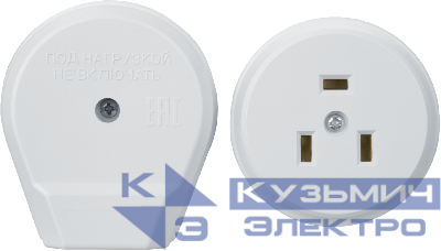 Розетка 14 347 NCA-C02-32A-250-WH IP20 бел. Navigator 14347