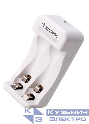 Устройство зарядное для аккум. батареек AA; AAA 2 слота КОСМОС KOC801USB
