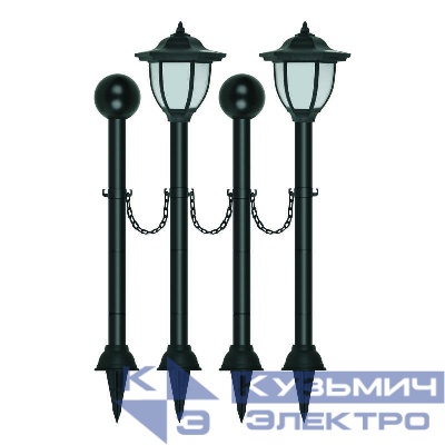 Светильник садовый USL-S-181/PT720 LANTERN IP44 солнечная батарея SET02 (уп.2шт) Uniel UL-00003132