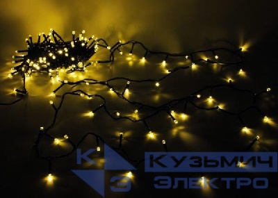 Гирлянда "Нить" DCB-LD180GL-C-31 180 LED 9м уличная адаптер 31В 8 реж. шампань SHLights 4690601047090