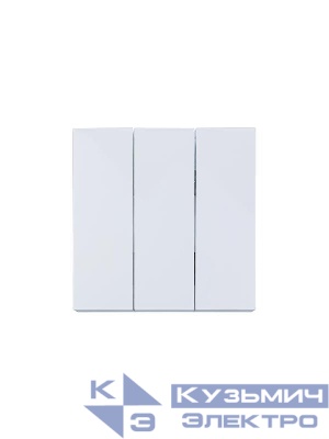 Выключатель 3-кл. СП ZIMA IP20 10А безвинт. зажим бел. LEZARD 704-0288-109QC