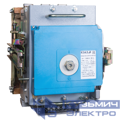 Выключатель автоматический 3п 1000А 55кА ВА55-41-331170 УХЛ3 690В AC ПЭ230AC КЭАЗ 108169