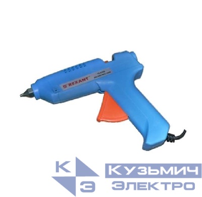 Пистолет клеевой 100Вт большой (блист.) REXANT 12-0105
