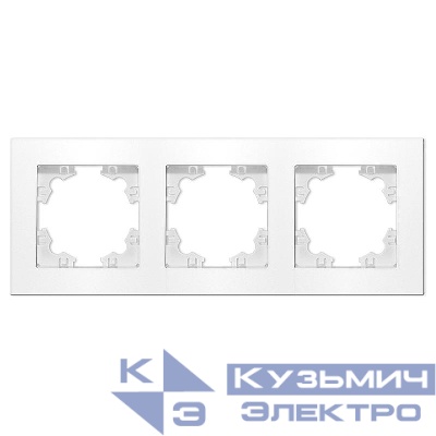 Рамка 3-м Афина универс. бел. Universal A0045