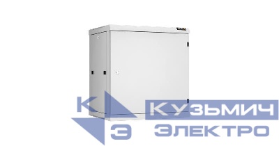 Шкаф настенный разборный 19дюйм 12U метал. дверь Ш600хВ636хГ450мм 2 пары монтажных направляющих сер. NIKOMAX TWC-126045-R-M-GY