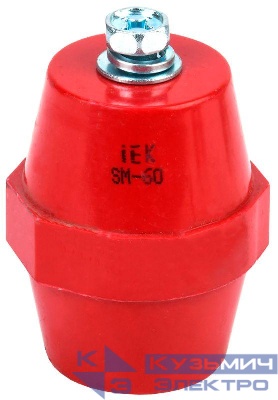 Изолятор SM60 (М8) силовой с болтом IEK YIS11-60-20-B