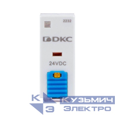 Реле одиночное 24В DC 2 прекидн. контакта DKC IR-24DC-2CO-D