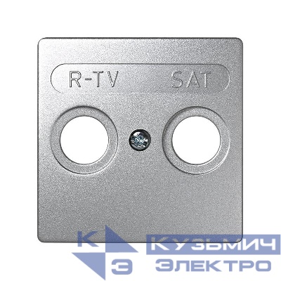 Накладка для механизма 73486;73487;73488-69 Simon73 Loft алюм. 73097-63