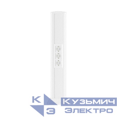Колонна для эл. установ. 710мм алюм. бел. DKC 09592