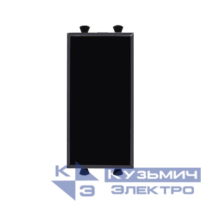 Заглушка 1мод. Avanti "Черный квадрат" модульная DKC 4402991