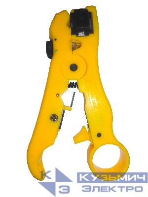 N-302 Универсальный инструмент для зачистки UTP/STP, RG-59/6/11/7, плоского телефон кабеля, NETKO Optima