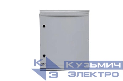 Корпус щита распределительного 350х500х195мм навесной влагозащ. с козырьком глухая дверца пластик Cetinkaya Pano CP5607