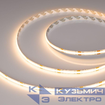 Лента светодиодная COB-X480-8mm 48V Warm 2700К 10Вт/м IP20 PRO REEL (уп.50м) Arlight 043261