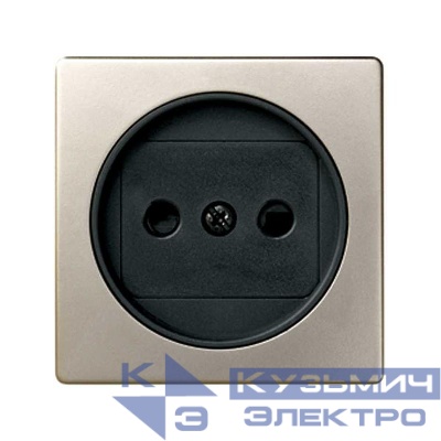 Накладка розетки Simon82 без заземл. шамп/граф. 82040-34