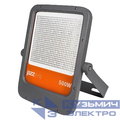 Прожектор светодиодный PFL-S6 500Вт 6500К IP65 60град. ДО с клапаном выравнивания давления закален. стекло Pro+ JazzWay 5047389