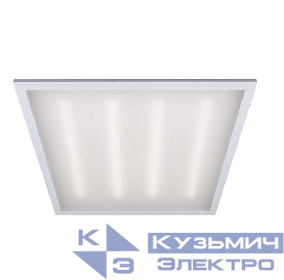 Светильник светодиодный PPL 595/U Opal 36Вт 6500К IP40 595х595х19 ДВО/ДПО универс. рассеив. V2 негорюч. с драйвером панель JazzWay 5005327C