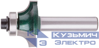 Фреза кромочная калевочная с нижним подшипником DхHхL=25х11х55.3мм FIT 3605-081125