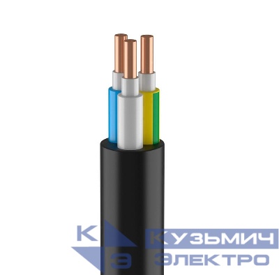 Кабель ВВГнг(А)-FRLS 3х1.5 ОК (N PE) 0.66кВ (уп.100м) Кабэкс ТХМ00378575