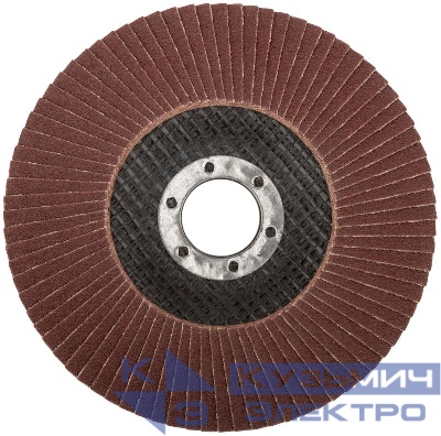 Круг лепестковый торцевой 125мм Р 100 FIT 39555