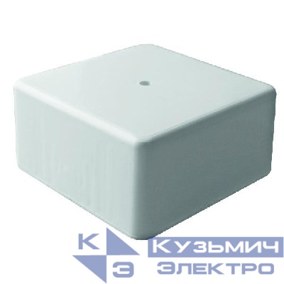 Коробка распаячная 100х100х50мм IP40 для кабель-канала бел. Урал Пак КР-513190100-024