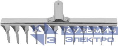 Грабли витой зуб нержавеющая сталь 12 зубьев без черенка FIT 76981