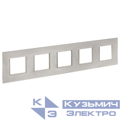 Рамка 5-м SKANDY SK-F25Sh стекло шампань IEK SK-M52-G-K37