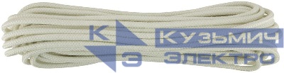 Фал капроновый плетеный 24-х прядный с сердечником 12ммх20м р/н=950кгс КУРС 68419