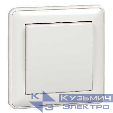 Выключатель 1-кл. СП W59 10А IP20 10AX в сборе бел. SE VS110-154-18
