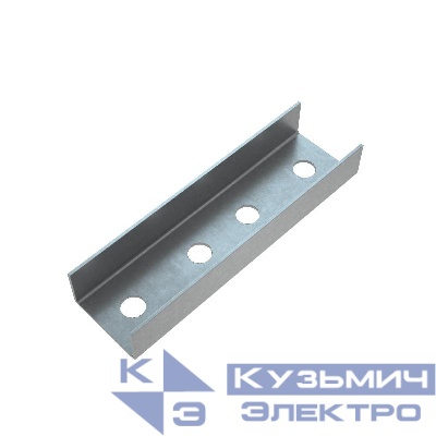 Соединитель страт-профиля внешний 41х21 сталь 4мм VSTPU41-21 КМ LO10389