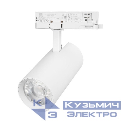 Светильник светодиодный LGD-GERA-4TR-R90-30W Day4000 WH 36deg 230В IP20 30Вт 4000К метал. Arlight 055131