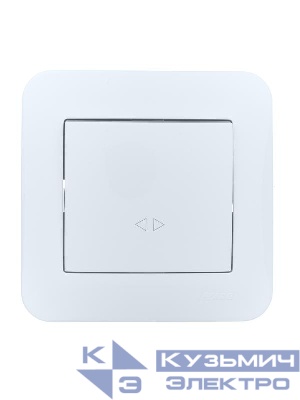 Выключатель промежуточный 1-кл.СП ASTI 10А IP20 в сборе бел. LEZARD 7081-0202-107